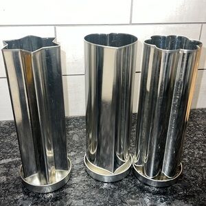 MAKE HOMEMADE APPS! Pampered Chef. New in boxes. Heart, Star, and flower shapes